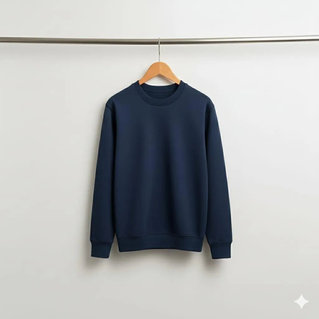 Bundle of 3 Decent Plain Sweatshirts for Men