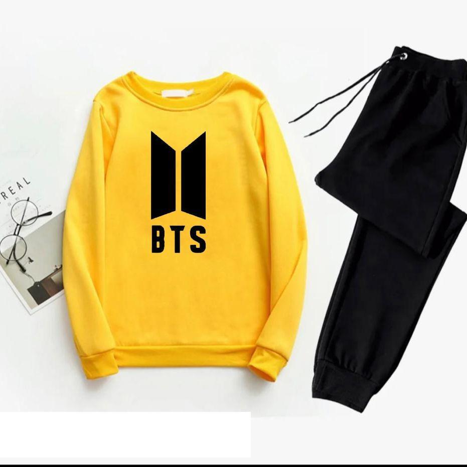 Men's Printed Polyester Track Suit - 2 Pcs Set