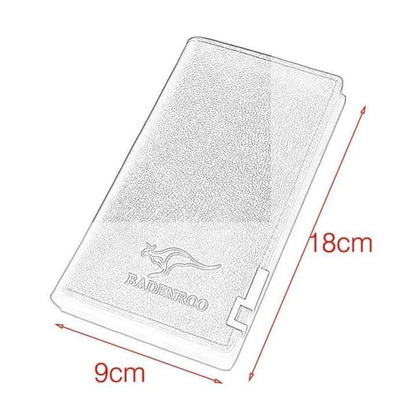 Mens leather Bi-fold wallet - stylish and pocket friendly