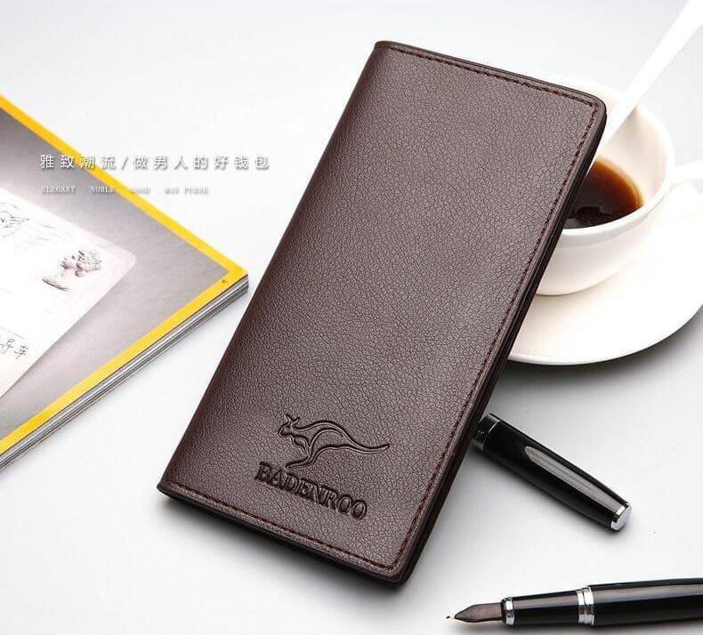 Mens leather Bi-fold wallet - stylish and pocket friendly