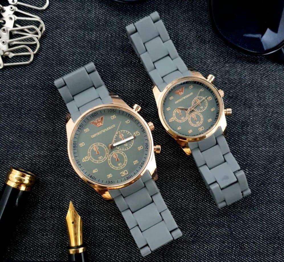 Stainless steel beautiful couple watches