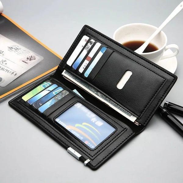 Mens leather Bi-fold wallet - stylish and pocket friendly