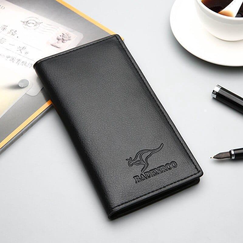 Mens leather Bi-fold wallet - stylish and pocket friendly