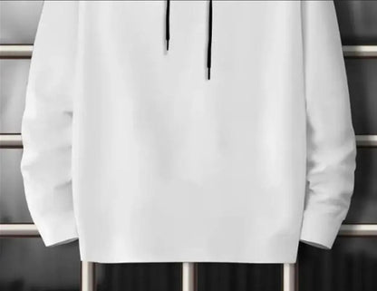 2 PCs mens fleece printed tracksuit