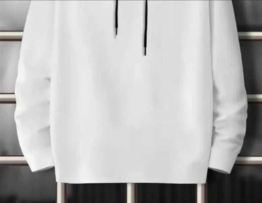 2 PCs mens fleece printed tracksuit