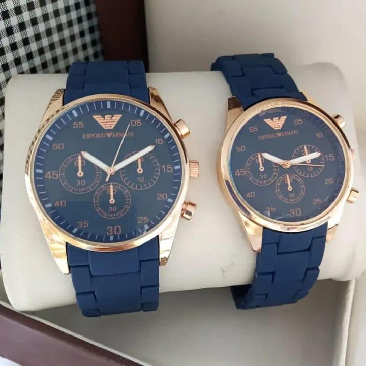 Stainless steel beautiful couple watches