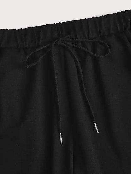 2 pieces women's stitched soft and shining fleece plain tracksuit