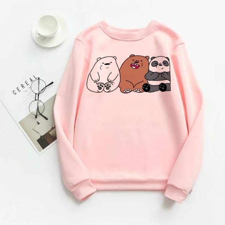 1 Piece women's stitched printed sweatshirt